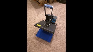 Heat Press Nation Black Series 15x15 product review and demo [upl. by Nilrac]