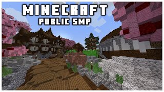 ByoneWorldSMP Playing with viewers come join  Minecraft Public Java  Bedrock SMP [upl. by Sinnoda991]