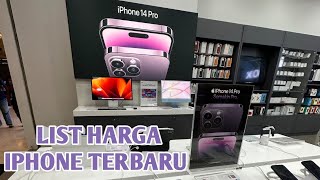 UPDATE PRICE LIST TERBARU IPHONE DI IBOX APRIL 2023 [upl. by Paule]