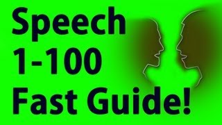 Speech 1100 in Minutes  Skyrim Fastest way to level  YouTube [upl. by Enerahs]