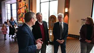 Sen Huizenga Tours the Grand Rapids Public Museum [upl. by Bradly283]