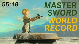 MASTER SWORD Speedrun 5518 World Record [upl. by Ennis18]