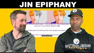 BTS JIN 김석진 REACTION EPIPHANY 방탄소년단 [upl. by Naired]