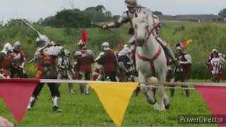 Battle of Tewkesbury Medieval festival 2024 [upl. by Annahsat623]