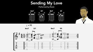 Sending My Love Guitar Chords  Zhané [upl. by Mossberg888]