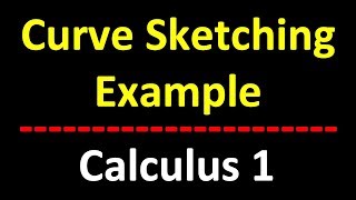 Curve Sketching Example ❖ Calculus [upl. by Lavoie492]