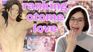 My Otome Game Tier List [upl. by Finah]