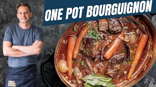 The Boeuf bourguignon everyone can make  One pot wonders  Ep 2 [upl. by Nywrad]