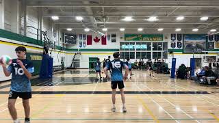 2024 VANIER TOURNAMENT SEMI FINAL  vs HIGHLAND  Set 2 [upl. by Ahsiemal]