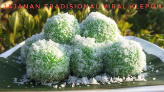 RESEP KUE KLEPON TEPUNG KETAN ISI GULA MERAH ‖ JAJANAN TRADISONAL [upl. by Nuahsyar]