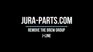 How to Remove Jura J5J6J7J9J92J93J94XJ9 Brew Group [upl. by Ramedlab871]