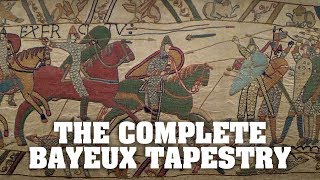 The Bayeux Tapestry  all of it from start to finish [upl. by Nagn395]