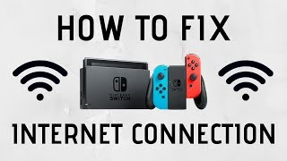 How to Fix Internet Connection on Nintendo Switch WIFI [upl. by Ahsilav852]