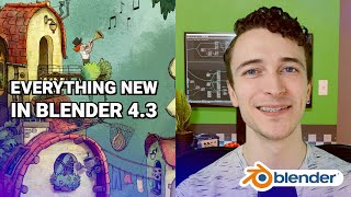 Blender 43 New Features Official Overview [upl. by Silyhp]