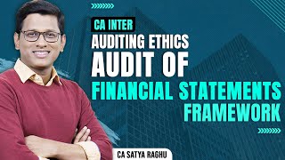 CA Inter Audit of Financial Statements  Framework Auditing Ethics MayNov24 [upl. by Mellins]