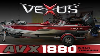 Vexus Boats AVX 1880 WALKTHROUGH [upl. by Parette]