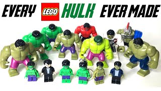 EVERY LEGO HULK EVER MADE 2012  2020 [upl. by Rozalin]