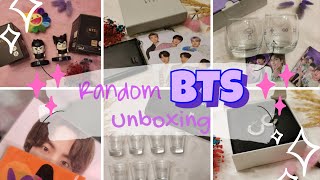 RANDOM BTS MERCH UNBOXING [upl. by Oruam]