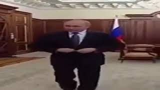 Vladimir Putin caminando 👞  Meme completo🎵con musica [upl. by Glenda]