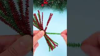 DIY Snowflake with pipe cleaners [upl. by Denny897]