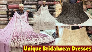 Charminar Wedding Shopping Unique Bridalwear Sharara Long Frocks Heavy Work Lehengas [upl. by Analla]