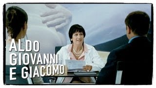 La dottoressa Gastani Frinzi  Il Cosmo sul comò di Aldo Giovanni e Giacomo [upl. by Laidlaw]