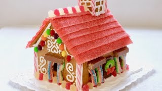 CASITA DE JENGIBRE PARA NAVIDAD 🎄GINGERBREAD HOUSE [upl. by Hali]