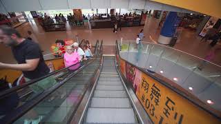 Singapore VivoCity shopping mall 8X escalator [upl. by Lordan]