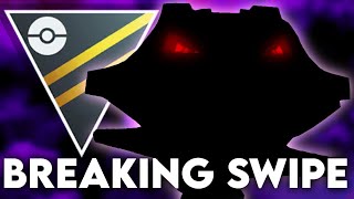 XL BREAKING SWIPE SHADOW STEELIX IS NOW RANK 2 IN THE ULTRA LEAGUE  LETS TEST IT OUT  PoGO PvP [upl. by Ativad354]