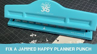 Fix a Jammed Happy Planner Punch [upl. by Karilla]