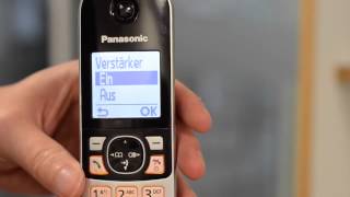 Panasonic Schnurlostelefon mit Repeater verbinden [upl. by Siuoleoj]