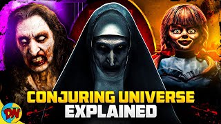 Conjuring Universe Complete Story Explained in Hindi  DesiNerd [upl. by Eserrehs]