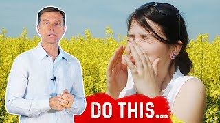 Top 3 Natural Ways to Treat Allergies – DrBerg [upl. by Yelsgnik143]