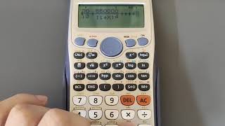 How to calculate IRR by calculator [upl. by Hale]