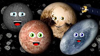 Dwarf Planets amp Dwarf Planet Candidates  Planet Songs [upl. by Acinonrev74]