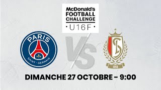 U16F PSG – STANDARD LIÈGE dimanche 9h00 [upl. by Aerdnaeel]