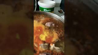 Caldo de chamorro y espinazo de Rez con chile Costeño Oaxaqueño [upl. by Sidnee]