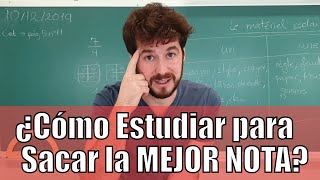 Cómo Estudiar Rápido y Bien para Un Examen  Saca la Mejor Nota para Aprobar Fácil Exámenes Test Día [upl. by Lotte333]