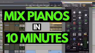 Mix Pianos In 10 Minutes  RecordingRevolutioncom [upl. by Eseilenna]