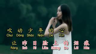 Ming Tian Hui Geng Hao 明天会更好 KTV Lyrics [upl. by Nylaret]