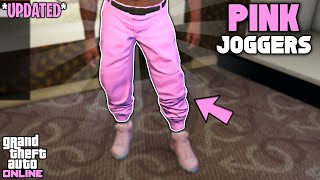 New Easiest Method To Get Pink Joggers In Gta 5 Online [upl. by Yruoc557]