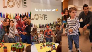 ibrahim celikkol celebrated his son ali celikkol 4th birthday [upl. by Auqinot668]