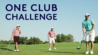 The One Club Challenge Hatton vs Kaymer vs Morikawa [upl. by Towrey]