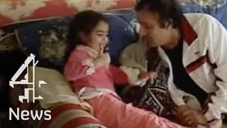 Muammar Gaddafi relaxes at home [upl. by Jae]