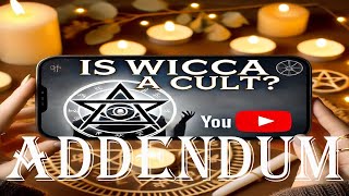 Is Wicca a Cult Addendum [upl. by Naida]