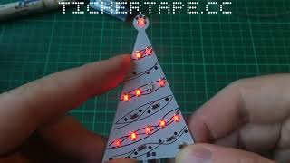 Charlieplexing 12 LEDs with 4bit PWM [upl. by Xenos]