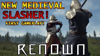 New Medieval SLASHER Renown Gameplay amp Impressions [upl. by Ihc]