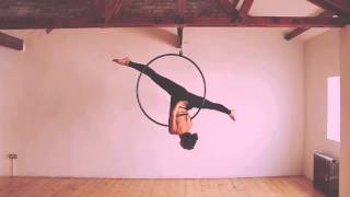 Little Bit Aerial hoop [upl. by Attenad938]