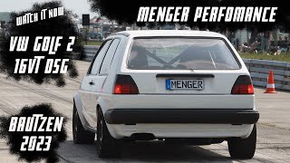 Menger Performance in Bautzen  VW Pfingsttreffen  Golf 2 16V Turbomit DSG [upl. by Namreg]