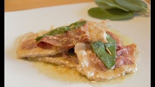 Saltimbocca Roman style  Italian traditional recipe EN [upl. by Adiel]